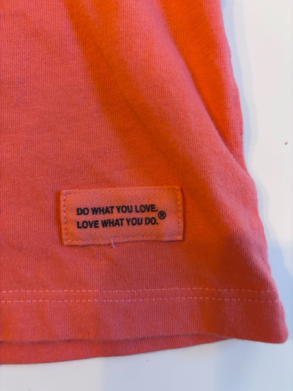 Life Is Good Crusher-Lite Women's Tee Here comes the Sun, SM, Coral/orange - Picture 12 of 16